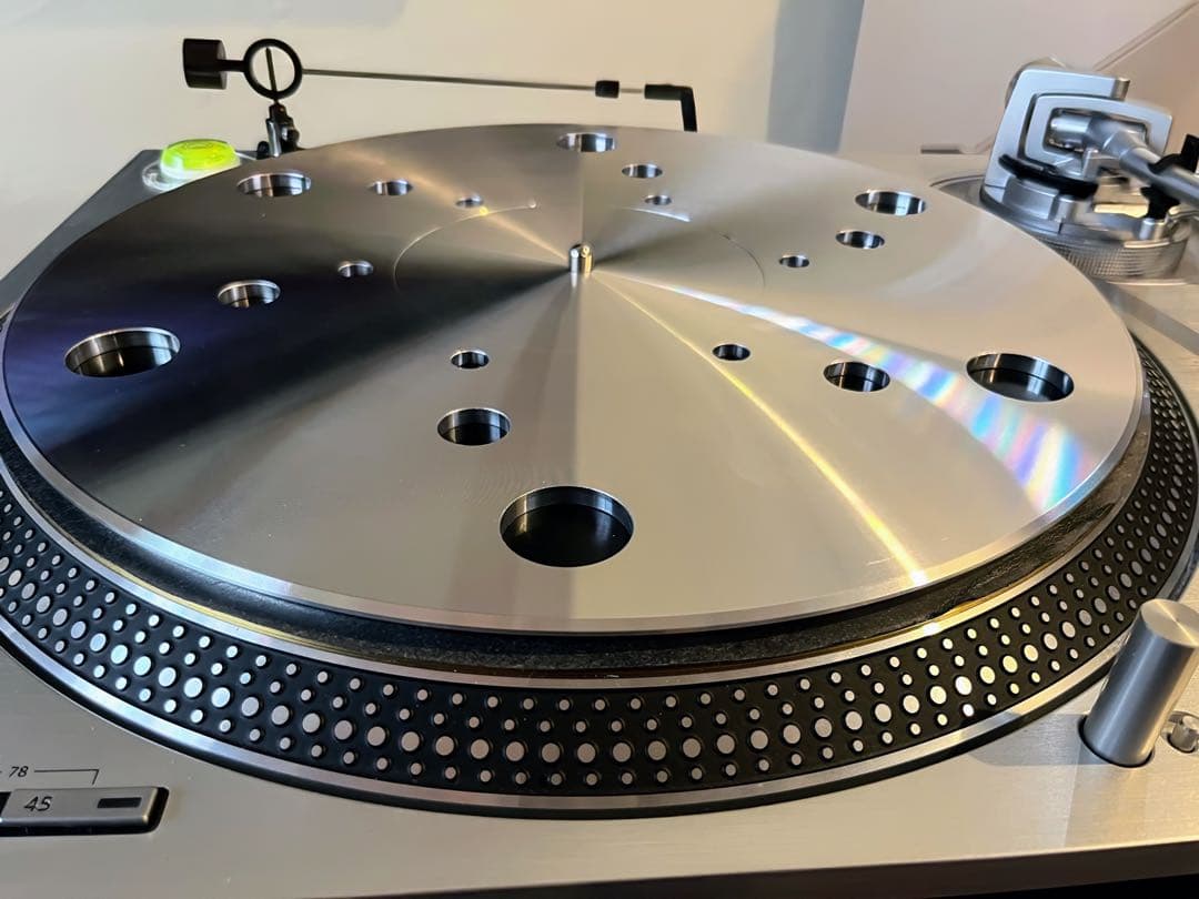 AL切削MJ-12+ブチルBR1+カーボンのターンテーブルシートの積層セット