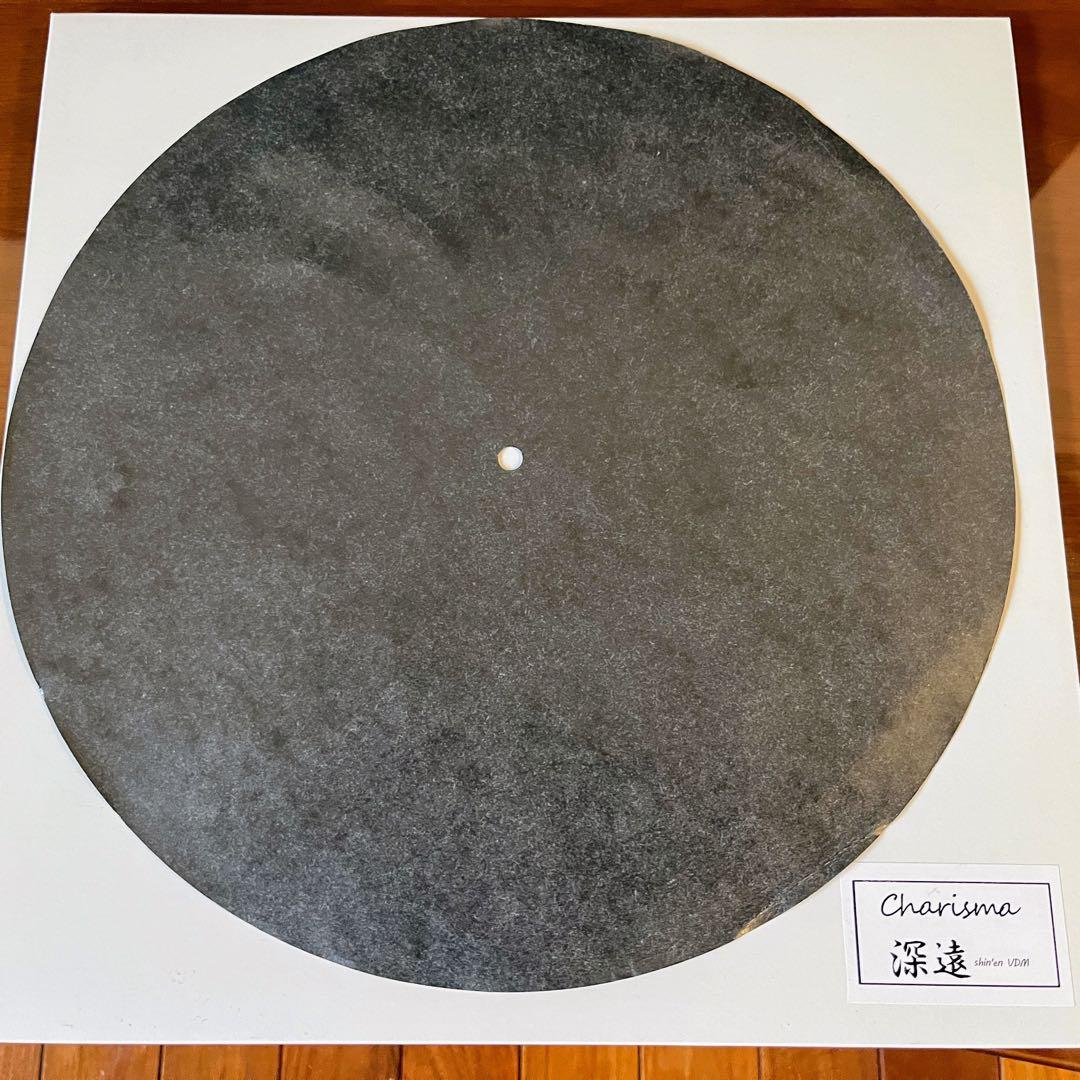 AL切削MJ-12、ブチルBR1、カーボン深遠のターンテーブルシート3枚セット