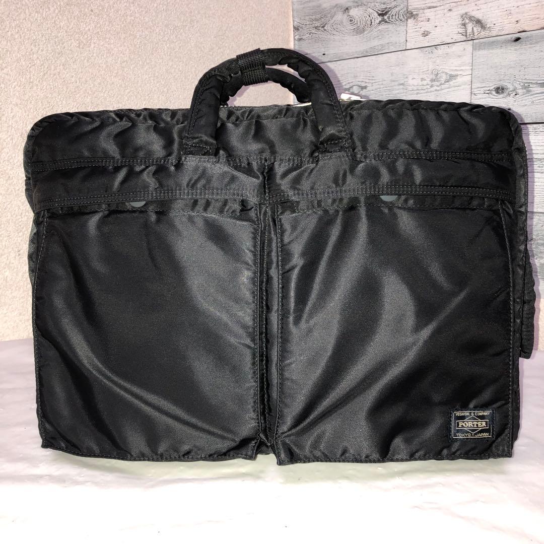 美品✨廃盤 ポータータンカー ビジネスバッグ 3way A4可 大容量 ブラック