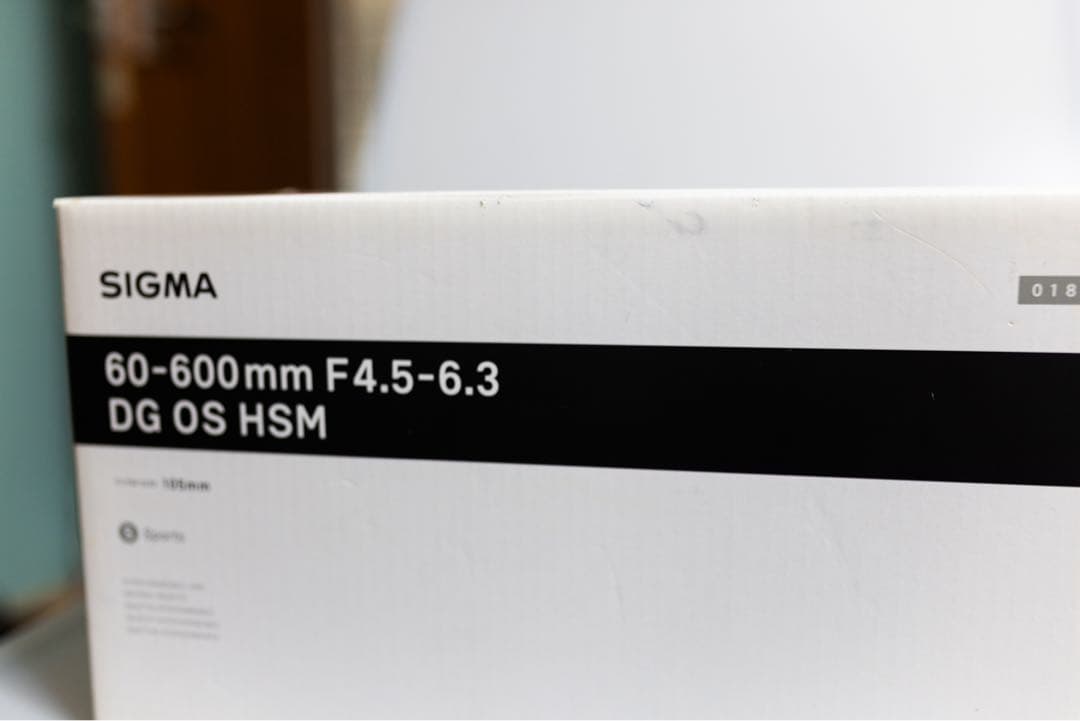 シグマ SIGMA 60-600mm F4.5-6.3 Sports EF