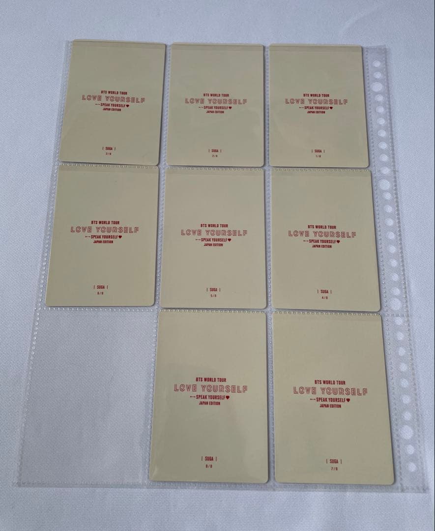 ④BTSユンギ　公式トレカ24枚コンプリートSET