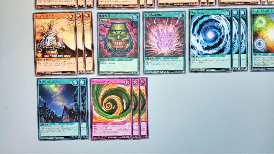 遊戯王 ラッシュデュエル HERO デッキパーツ 95枚