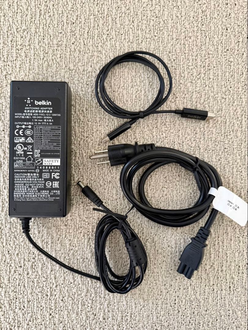 分配器・切替器 belkin Thunderbolt 2 Express Dock HD