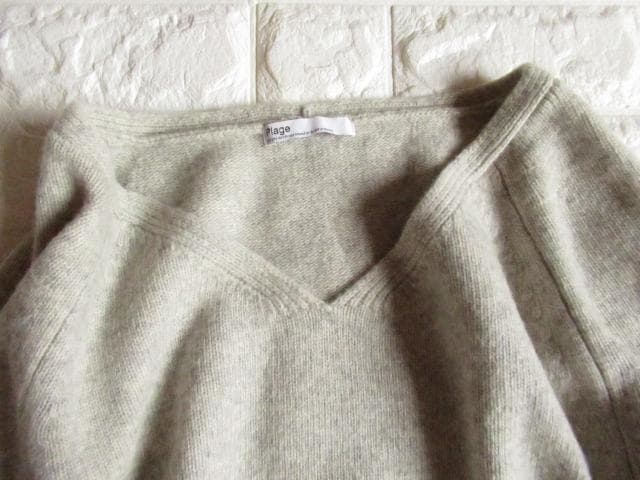 プラージュ 上質 カシミヤ ブレンド 抜け感 こなれ オーバーサイズ ニット