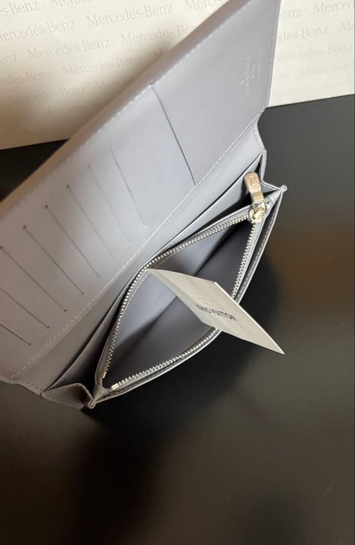 【美品】ルイヴィトン ダミエ アンフィニレザー 長財布