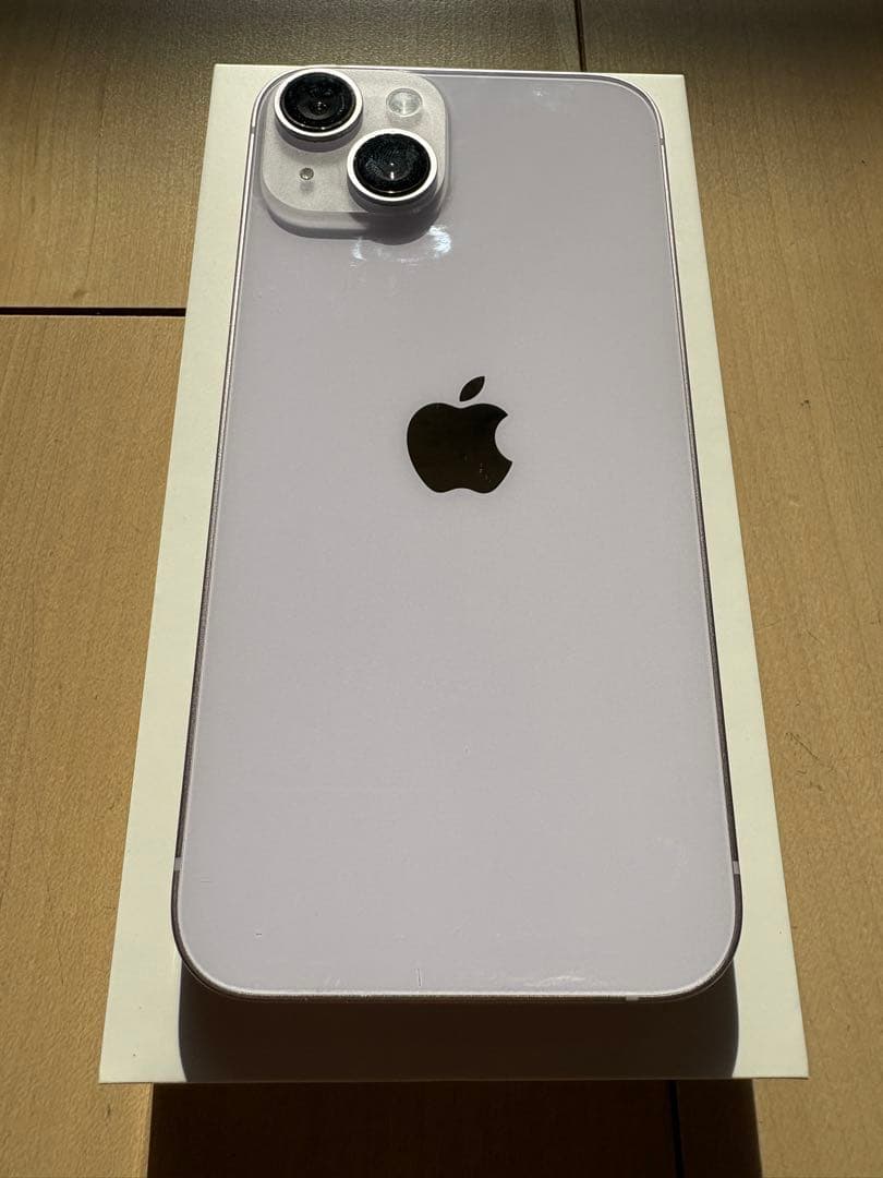 ◾️美品◾️ iPhone14 128G バッテリー85% パープル