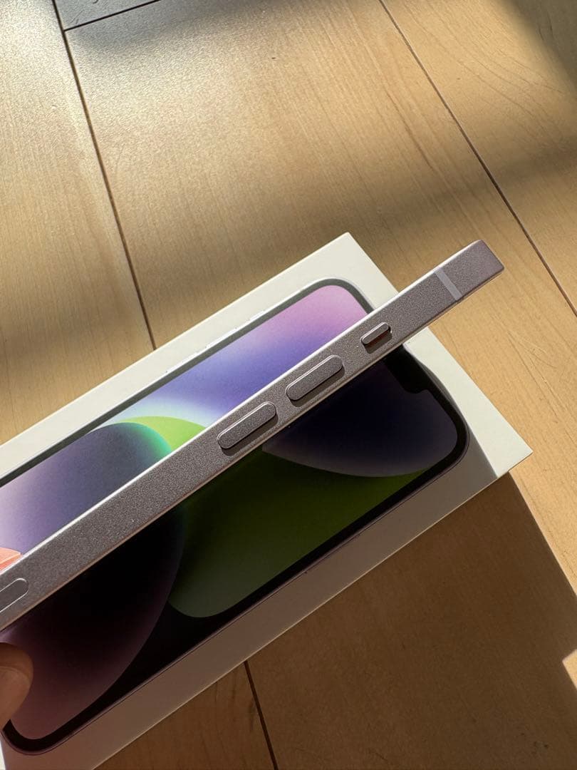 ◾️美品◾️ iPhone14 128G バッテリー85% パープル