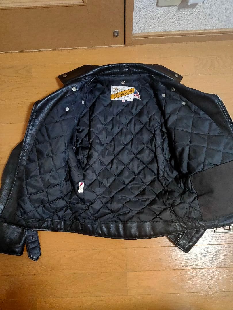 Schott ダブルライダースジャケット レザージャケット 34 618