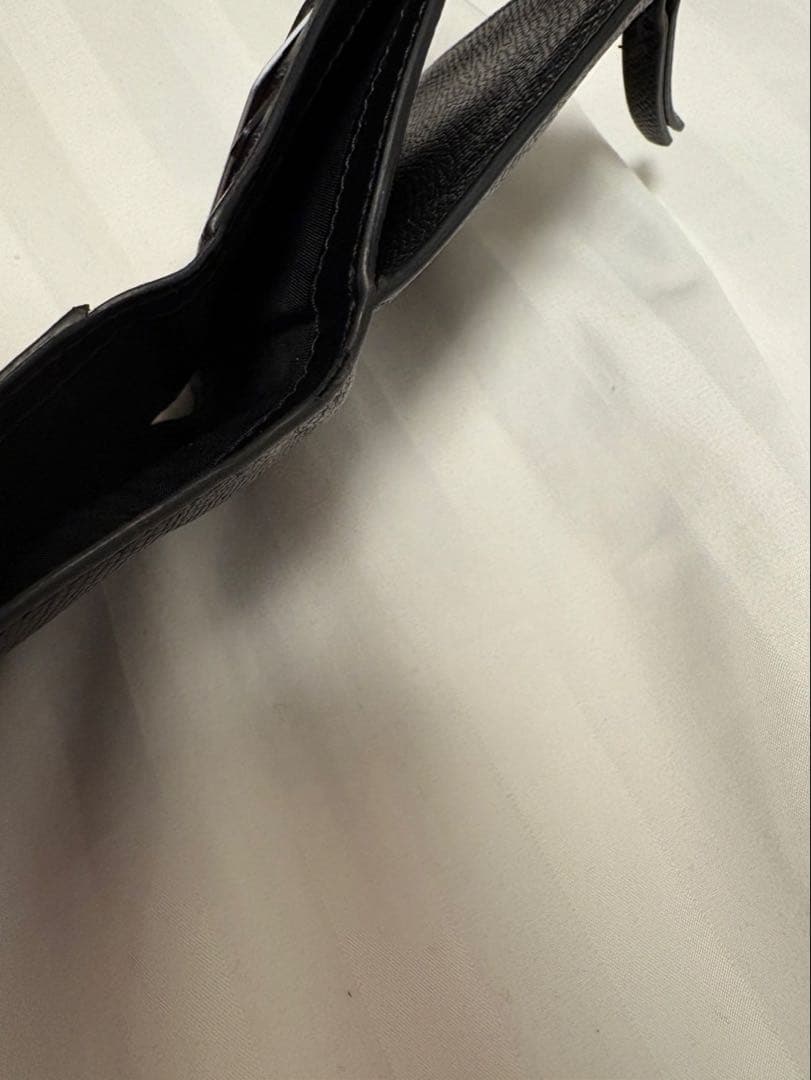 メゾン マルジェラ/MAISON MARGIELA 二つ折り財布　ブラック