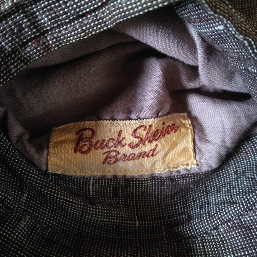 あ*様 50s～vintage ギャバジン・ギャバジャン　ネップ柄ロカビリーリバ