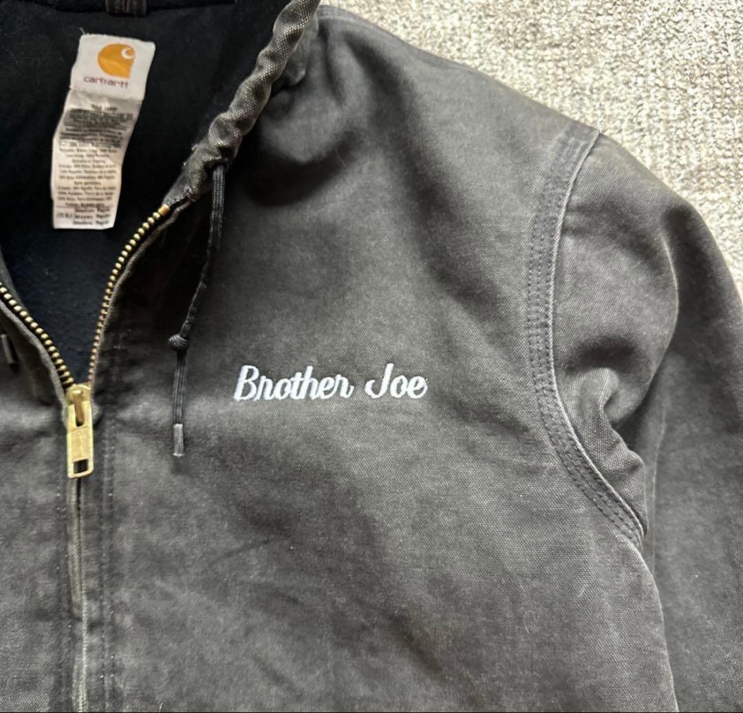 y*1様 【USA製】carhartt アクティブジャケット 墨黒