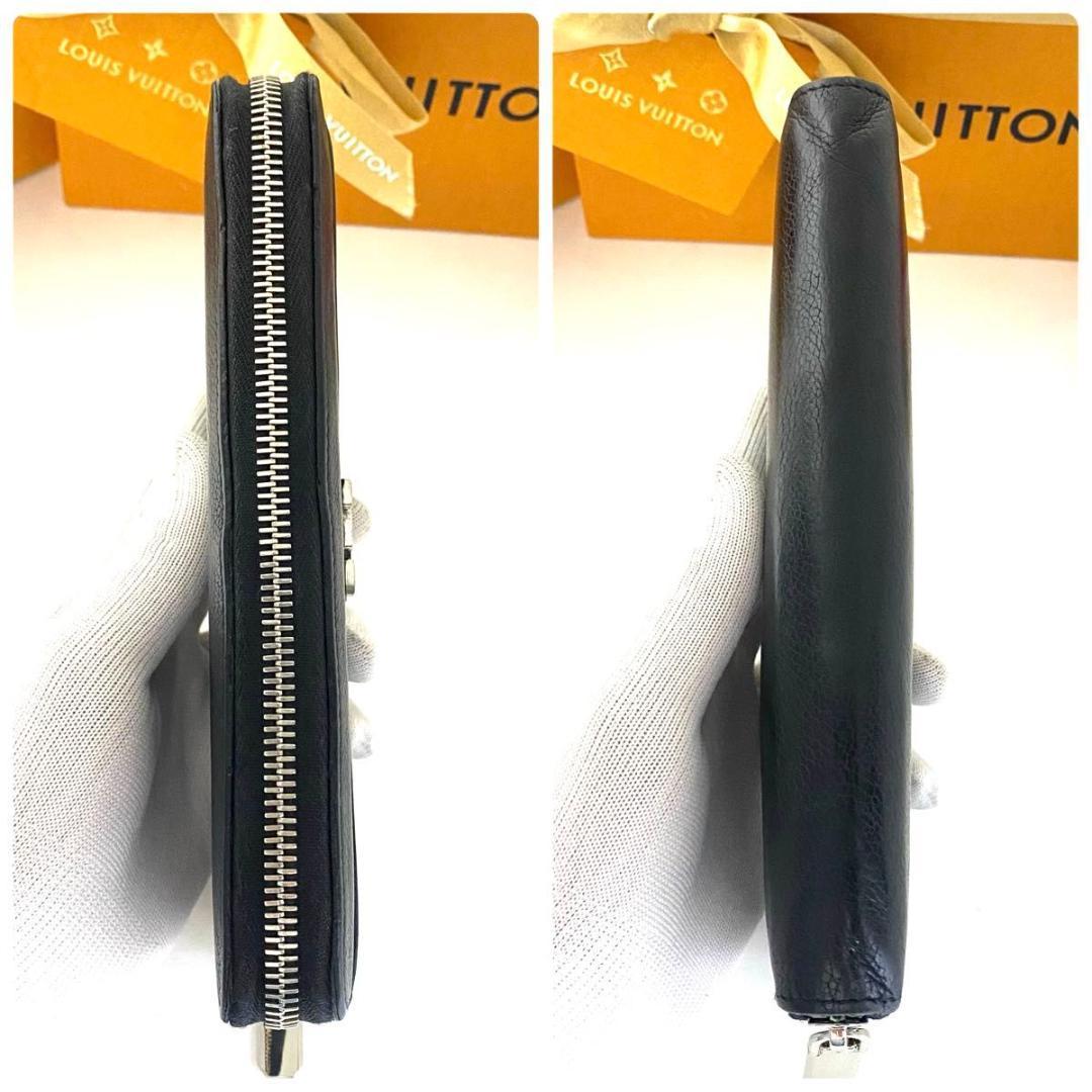 ルイ ヴィト◎ジッピーウォレット ロックミー ラウンドファスナー　黒 ブラック