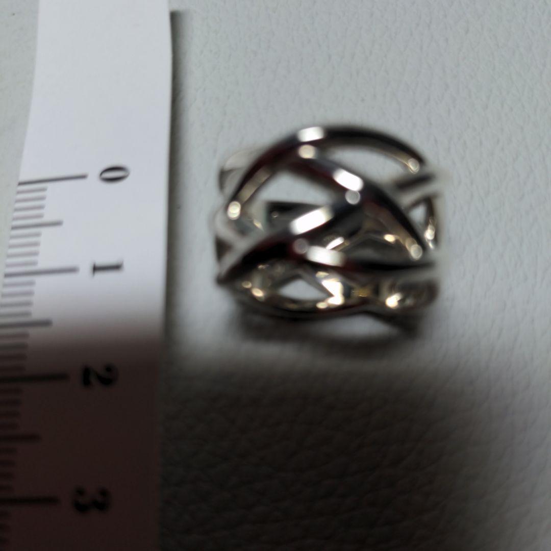 Tiffany & Co. シルバーリング 交差デザイン