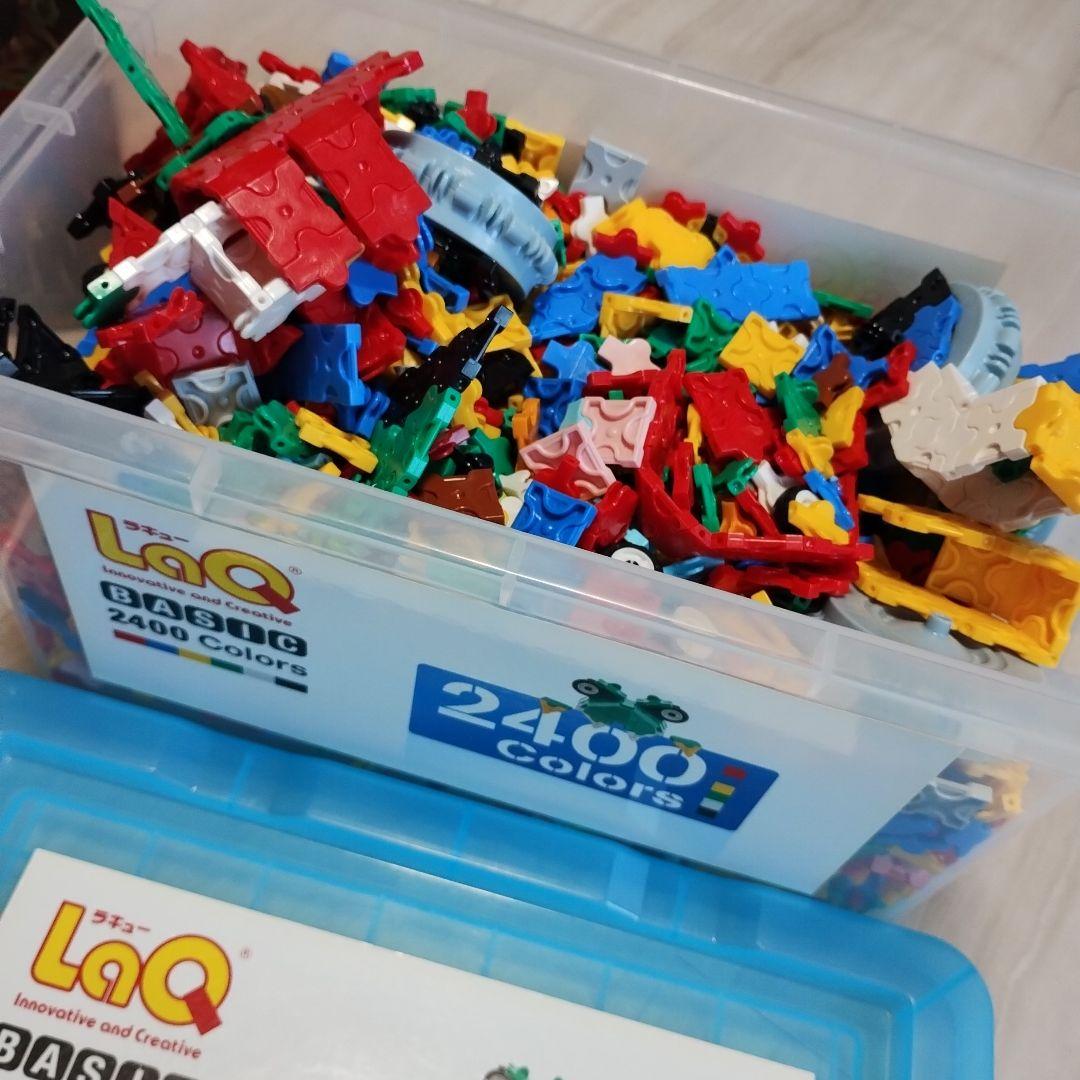 LaQ 大量　DINO KINGDOM 　BASIC 2400 Colors