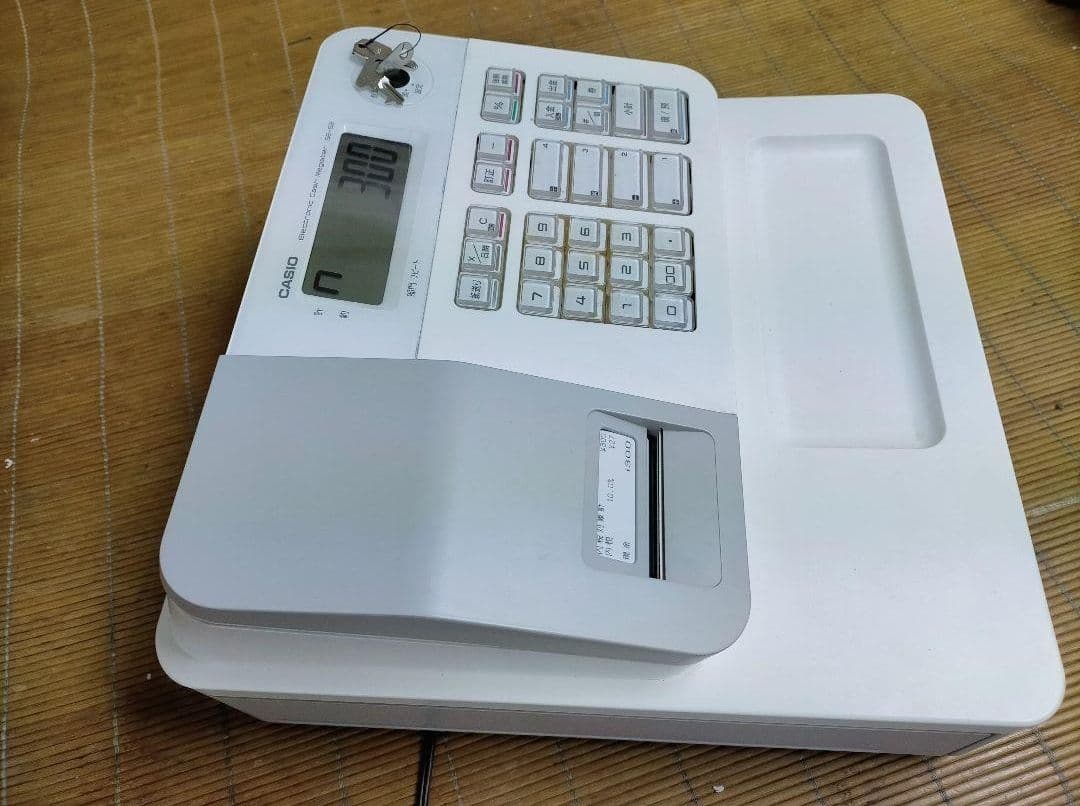 カシオレジスター　SE-G2　コンパクト　人気機種　 感熱紙　250101