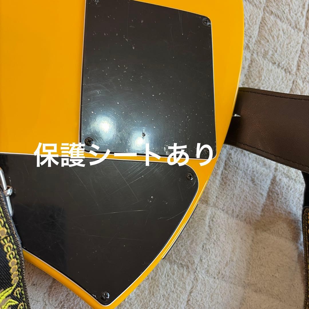 美品　hideモデル　バーニー　イエローハート　スピーカー内蔵