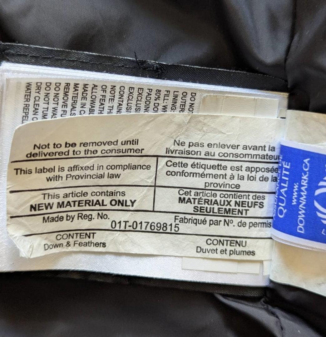カナダグース❄️　ダウン　3802LA　シェルバーン　Sサイズ　レディース　紺
