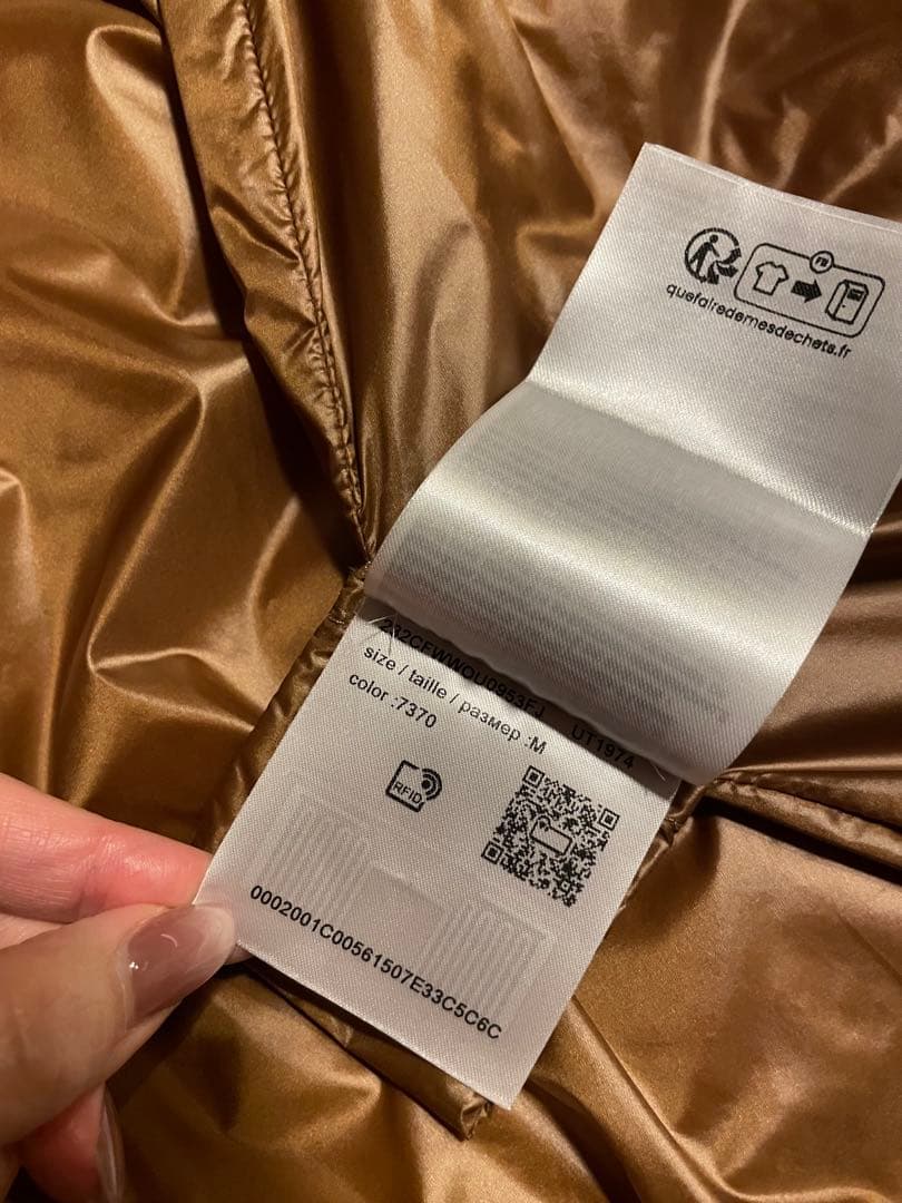 WOOLRICH ウールリッチ ダウンジャケット ロングコートブラウン茶フード