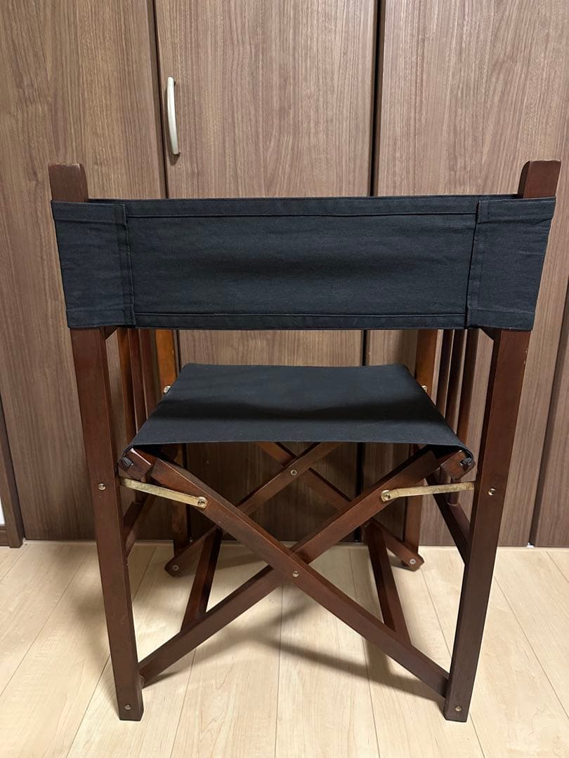 ディレクターズチェア 2脚セット アンティーク ビンテージ