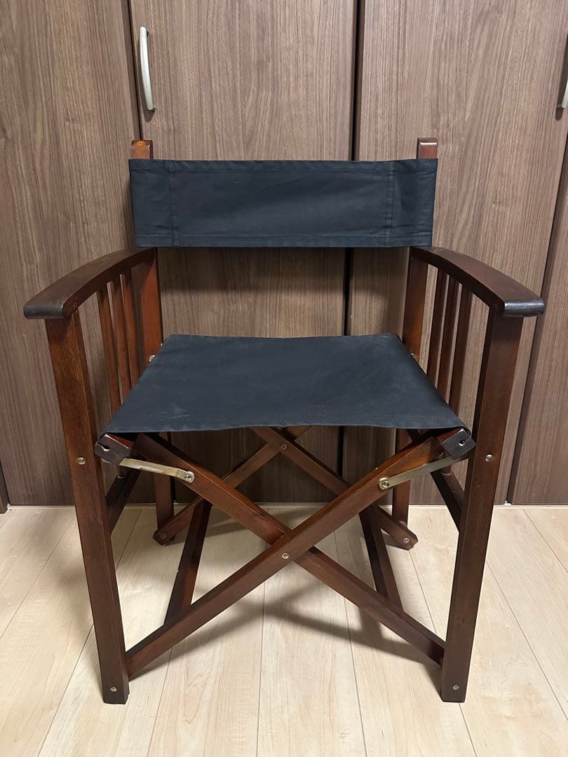 ディレクターズチェア 2脚セット アンティーク ビンテージ