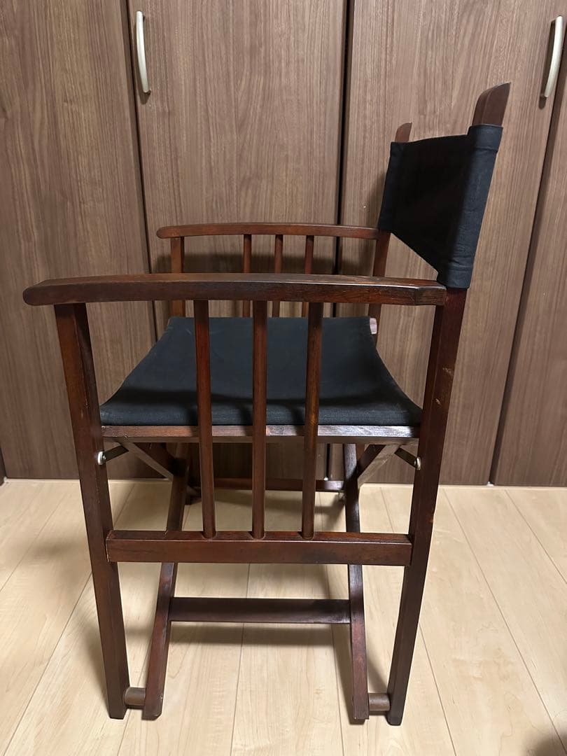 ディレクターズチェア 2脚セット アンティーク ビンテージ