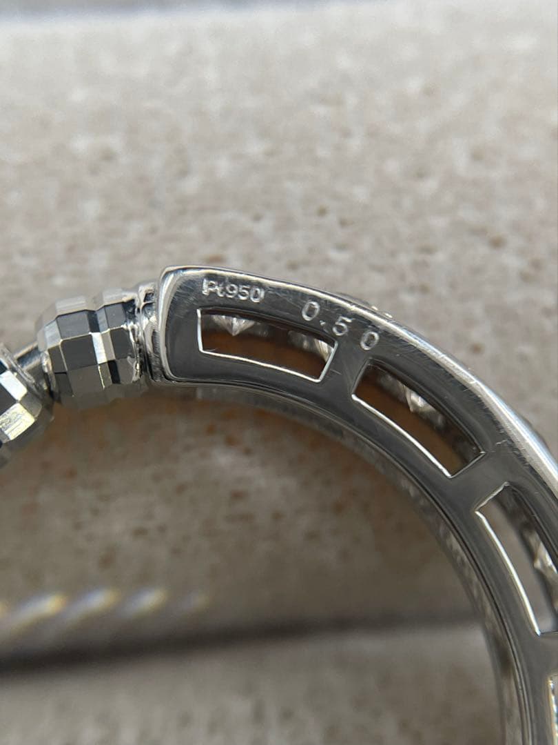 専用JL178★高級 ダイヤモンド0.5ct pt950 フリーサイズリング
