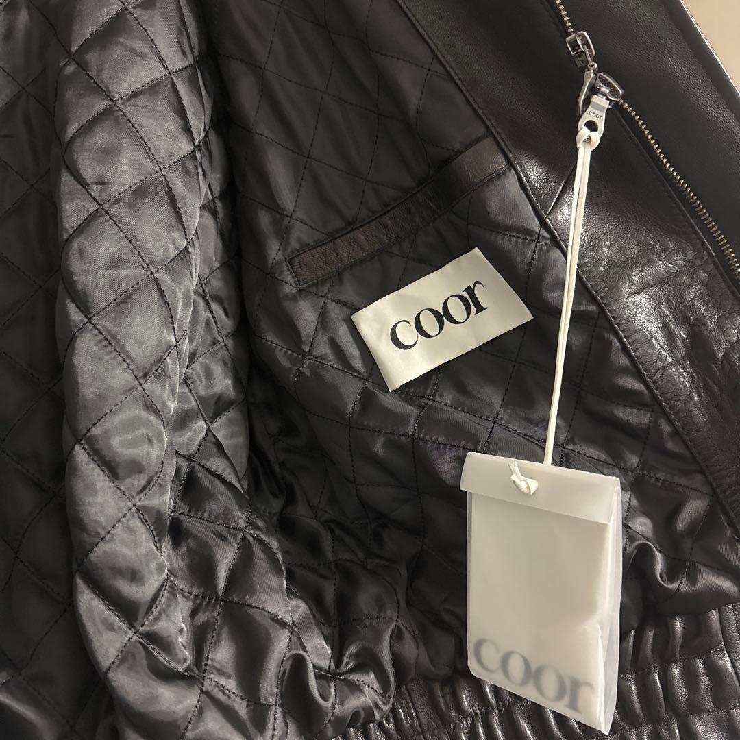 【完売品】COOR Vegetable Leather A-2 Jacket