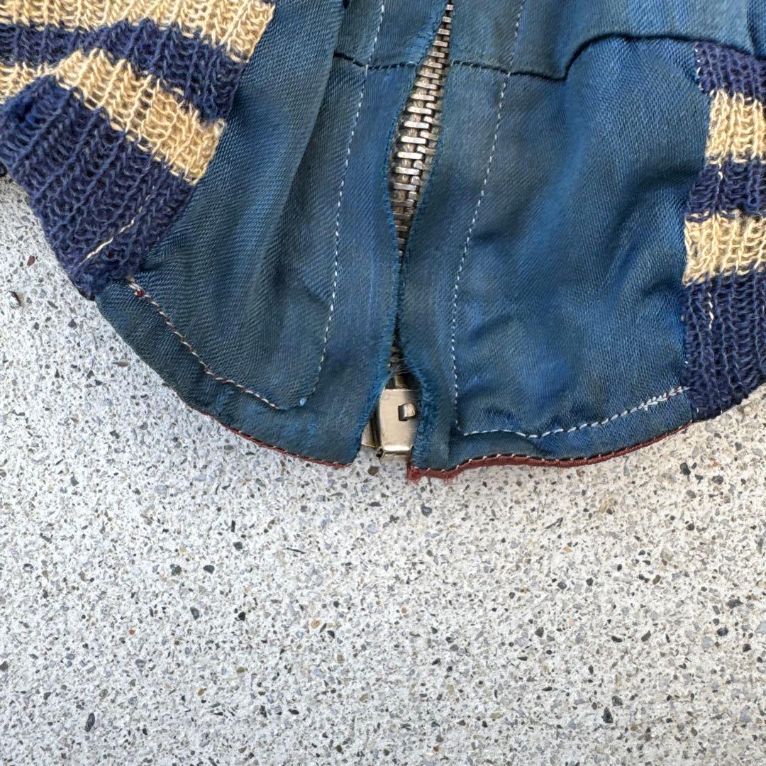 【専用】40s~50s スカジャン スーベニアジャケット 顔虎 綿無し