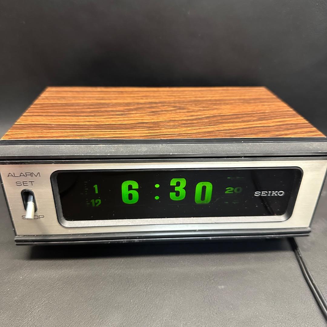 ♡Nc左1001 SEIKO デジタルクロック DL406 昭和レトロ