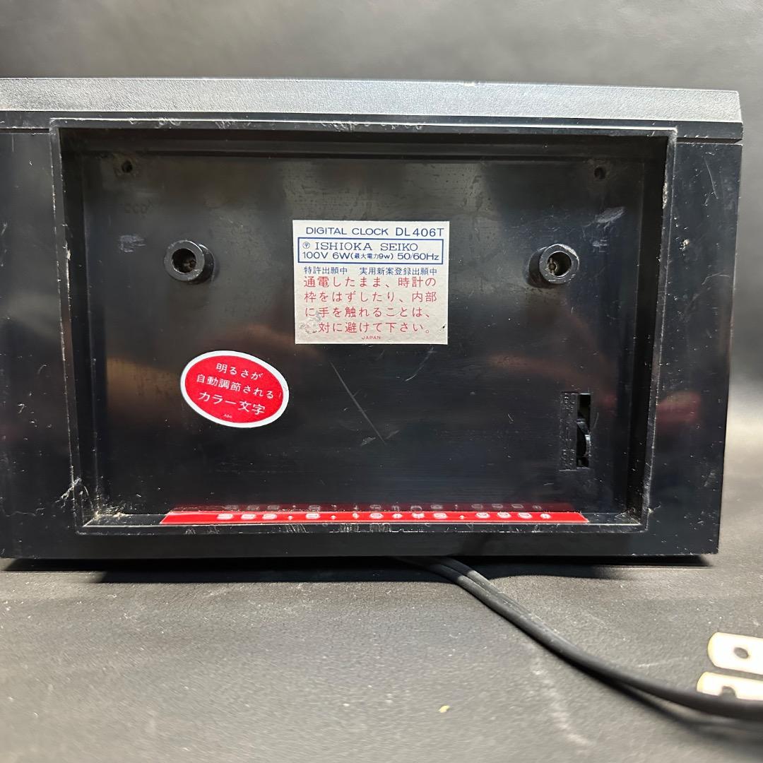 ♡Nc左1001 SEIKO デジタルクロック DL406 昭和レトロ