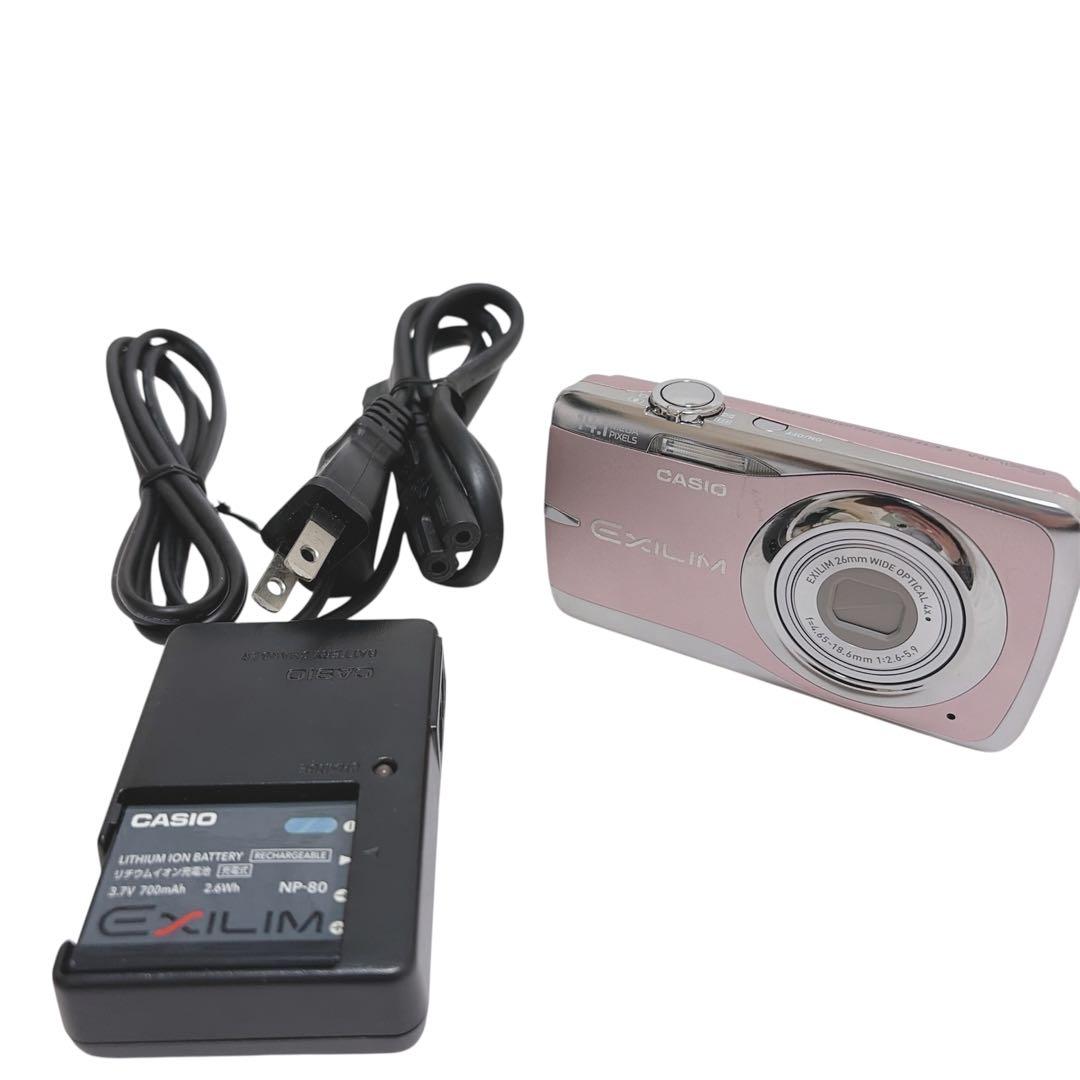 【動作品】 CASIO カシオ EX-Z550 コンパクトデジタルカメラ ピンク