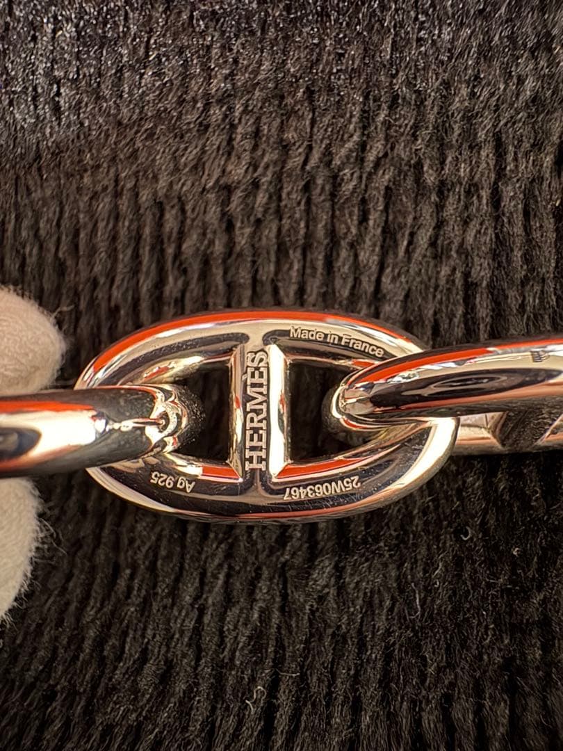 新品未使用HERMES エルメス シェーヌダンクル GM 14コマブレスレット