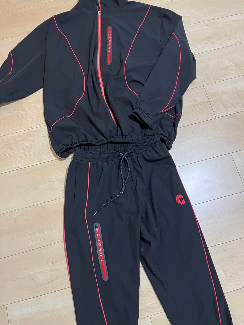 CRONOS ナイロンジャケット・パンツセット