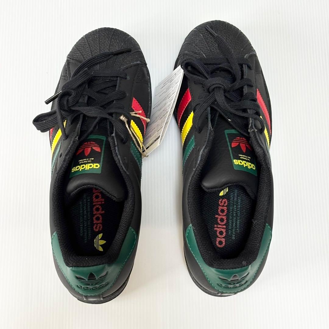 新品未使用　26㎝ アディダス　adidas スーパースター　ラスタブラック