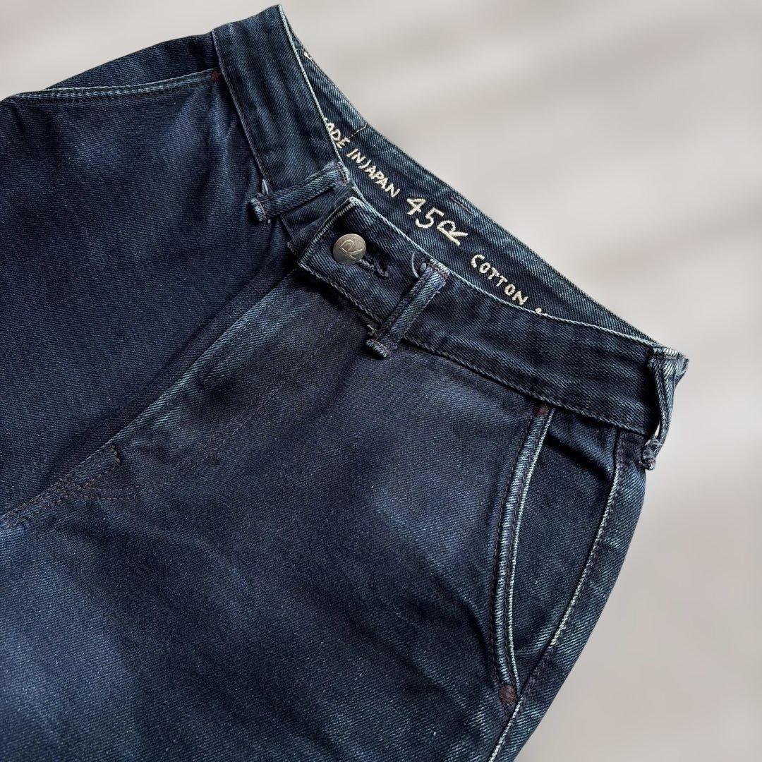 あられ45R おこめデニムの納戸納戸シャルロット　インディゴ　サイズ1