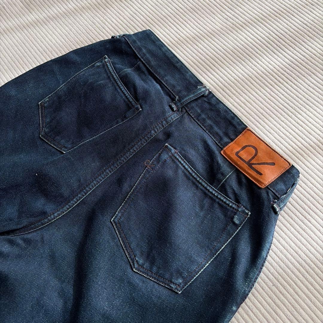 あられ45R おこめデニムの納戸納戸シャルロット　インディゴ　サイズ1