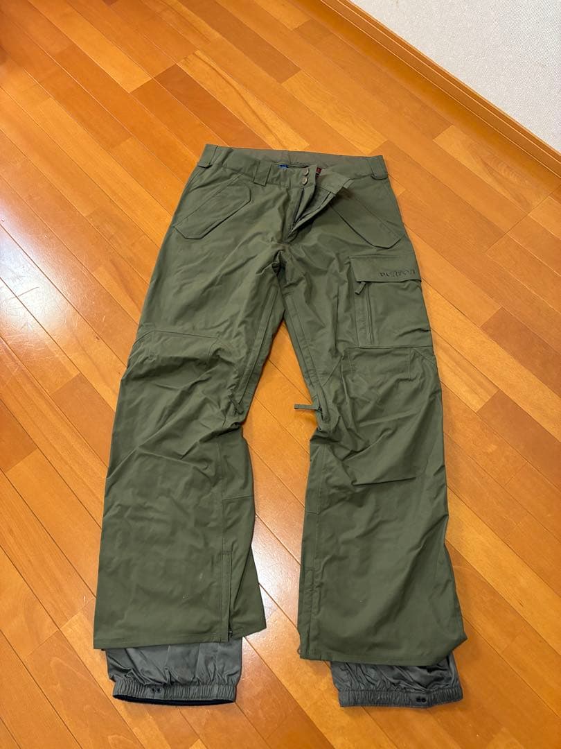 美品　SESSIONS 総柄　BURTON スノーボードウェア 上下セット　Ｌ
