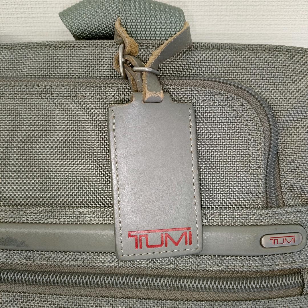 【中古】TUMI　26190S4　スモールトート　グレー　通勤　通学　多機能