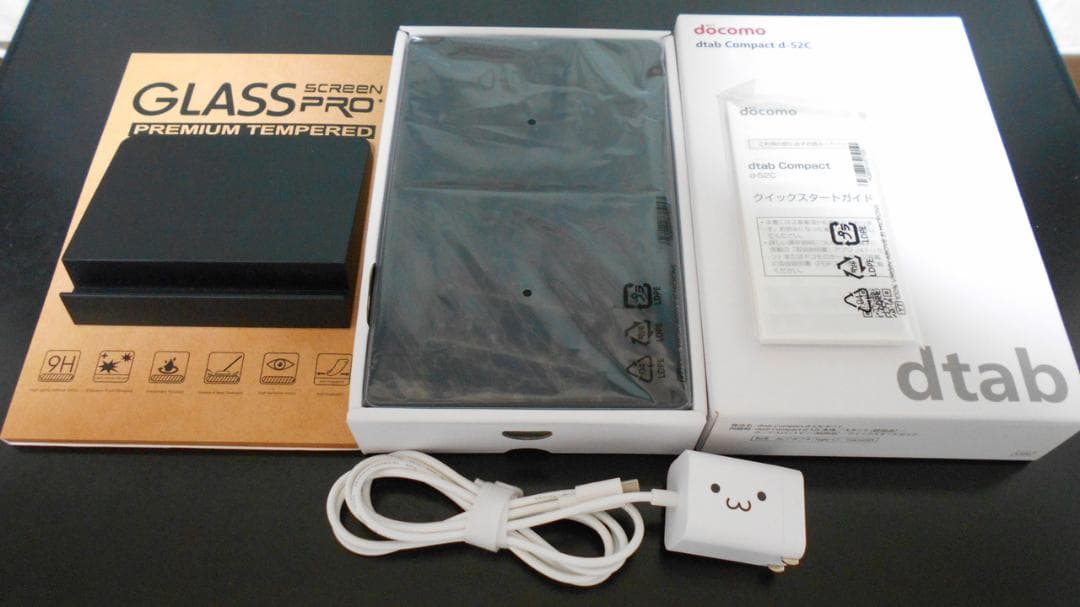 【中古】docomo dtab Compact d-52C ミスティブルー 本体