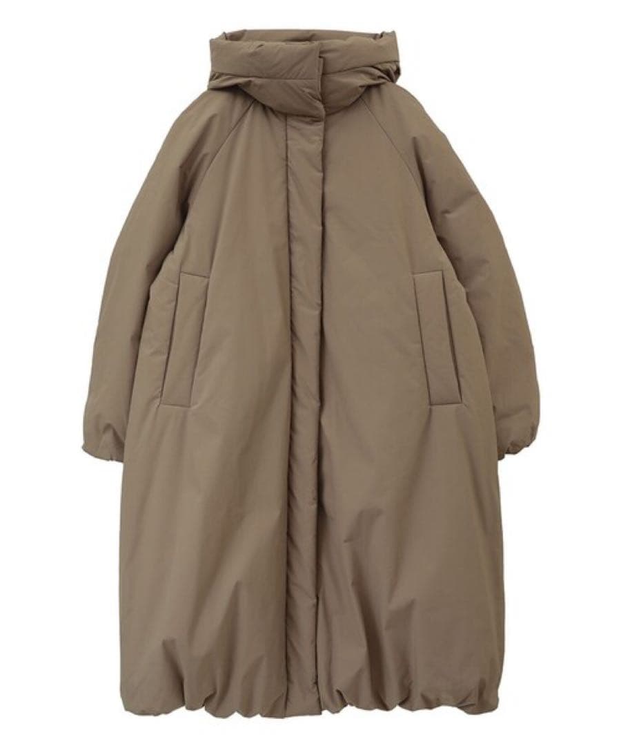 CLANE バルーンフーディーロングダウンコート サイズ1