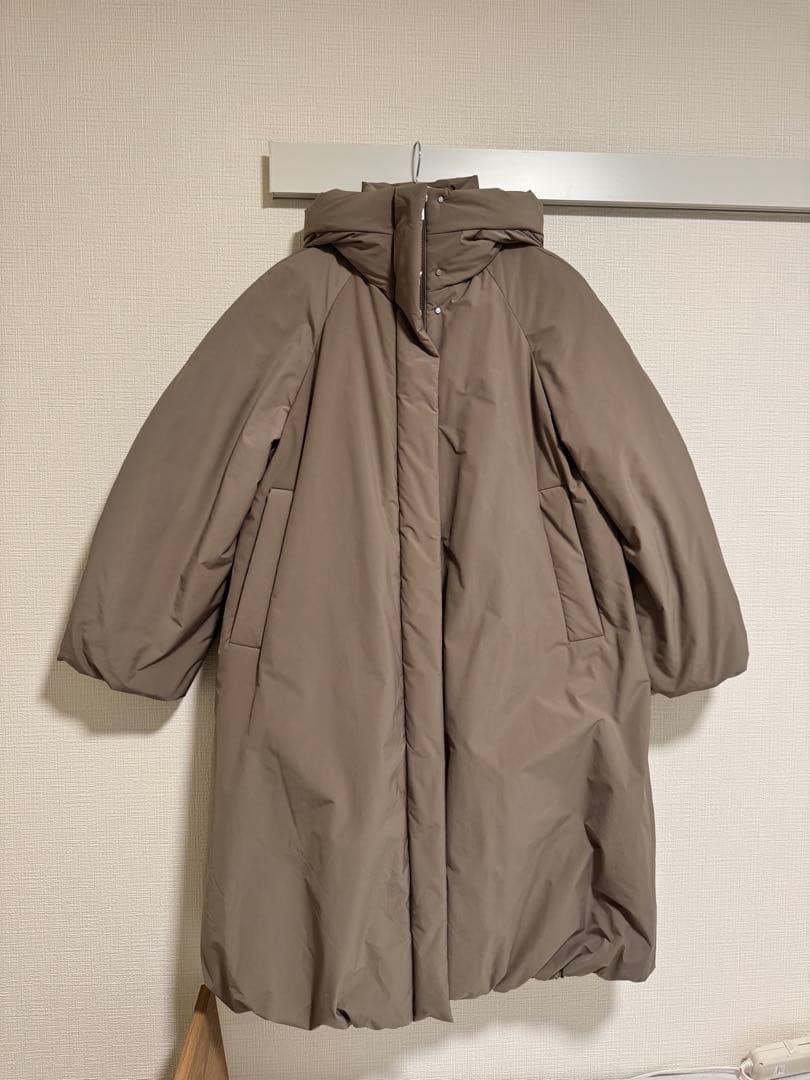 CLANE バルーンフーディーロングダウンコート サイズ1