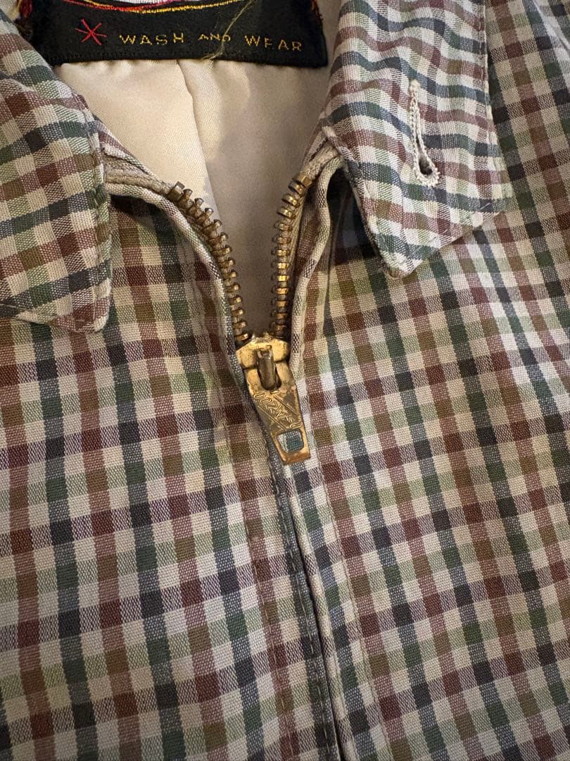 Lakeland チェック柄 ジャンパー　80s ドリズラー　アウター