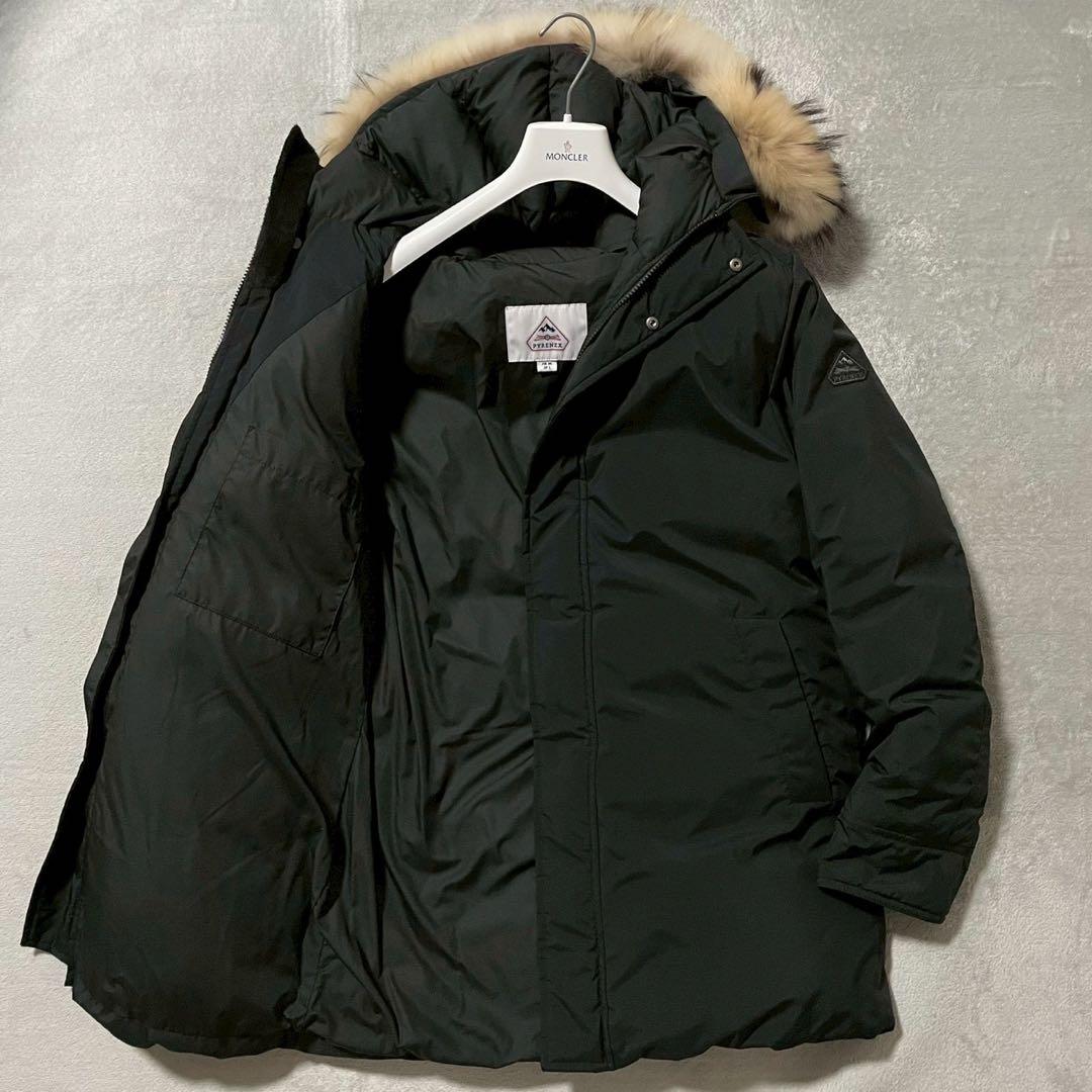 PYRENEX ピレネックス アヌシー ダウンジャケット メンズ Lサイズ 黒