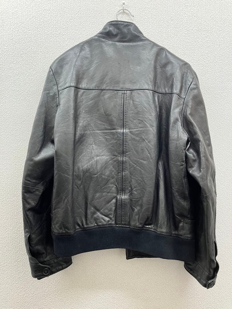 べ*け様 ボス HUGO BOSS レザー ジャケット サイズ M~L相当