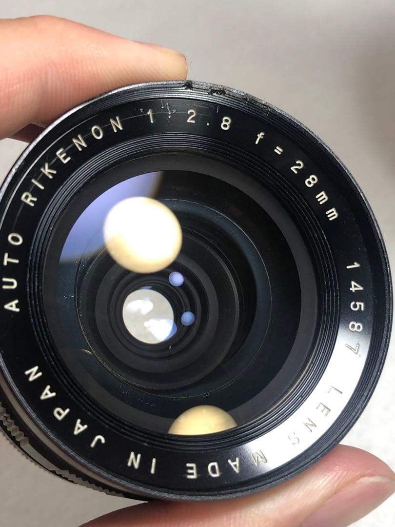 レア　auto rikenon ricoh 28mm f2.8 m42マウント