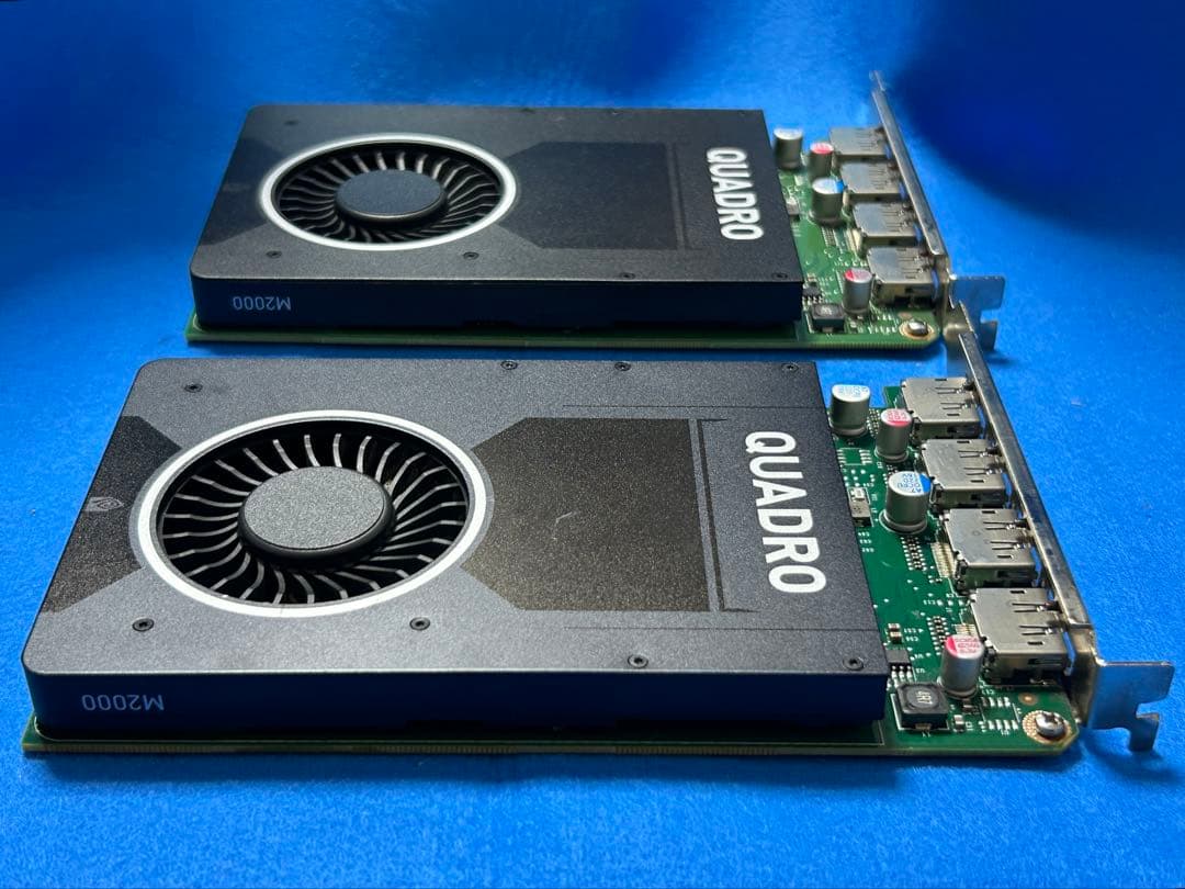 正常動作品 NVIDIA Quadro M2000 x2枚セット