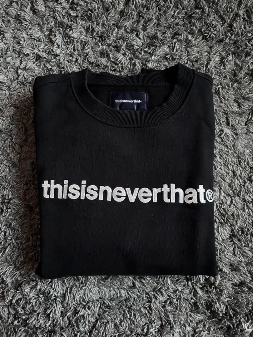 Thisisneverthat スウェット ブラック S