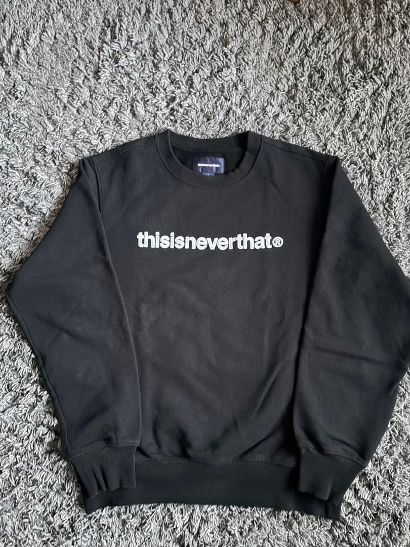 Thisisneverthat スウェット ブラック S