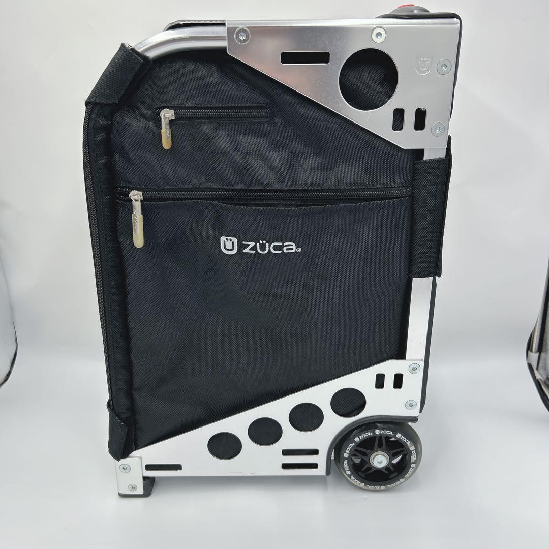 【超人気】ZÜCA ズーカ ブラック 座れる キャリーケース 収納多数