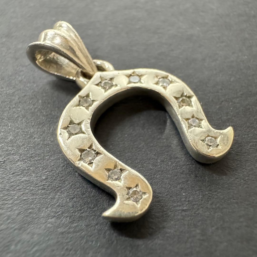 【キュービックジルコニア】ホースシュー トップ silver925